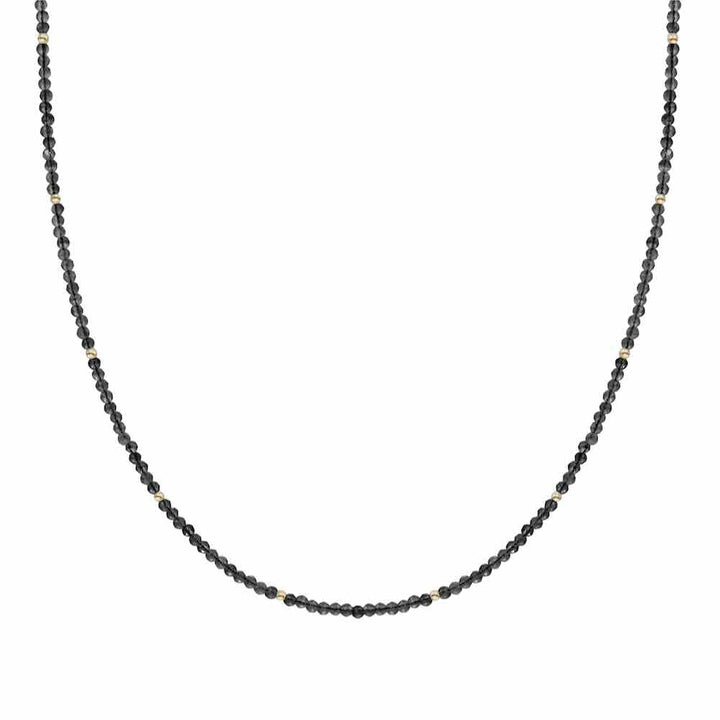 sparkling jewels kralen ketting onyx gold