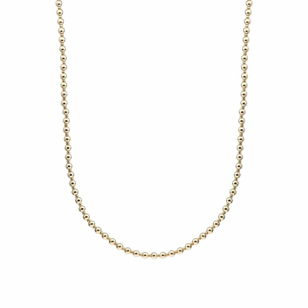 sparkling jewels ketting 2mm + 4mm