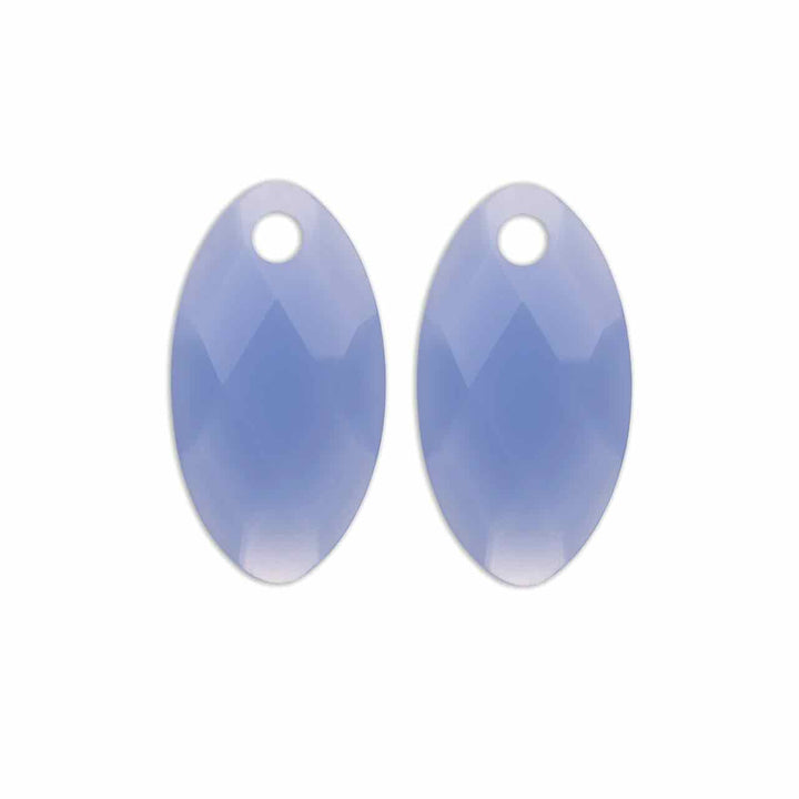 sparkling jewels leaf milky blue jade