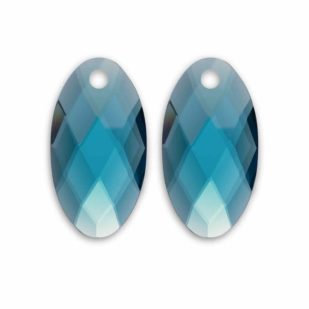 sparkling jewels hangers large leaf turquoise quartz
