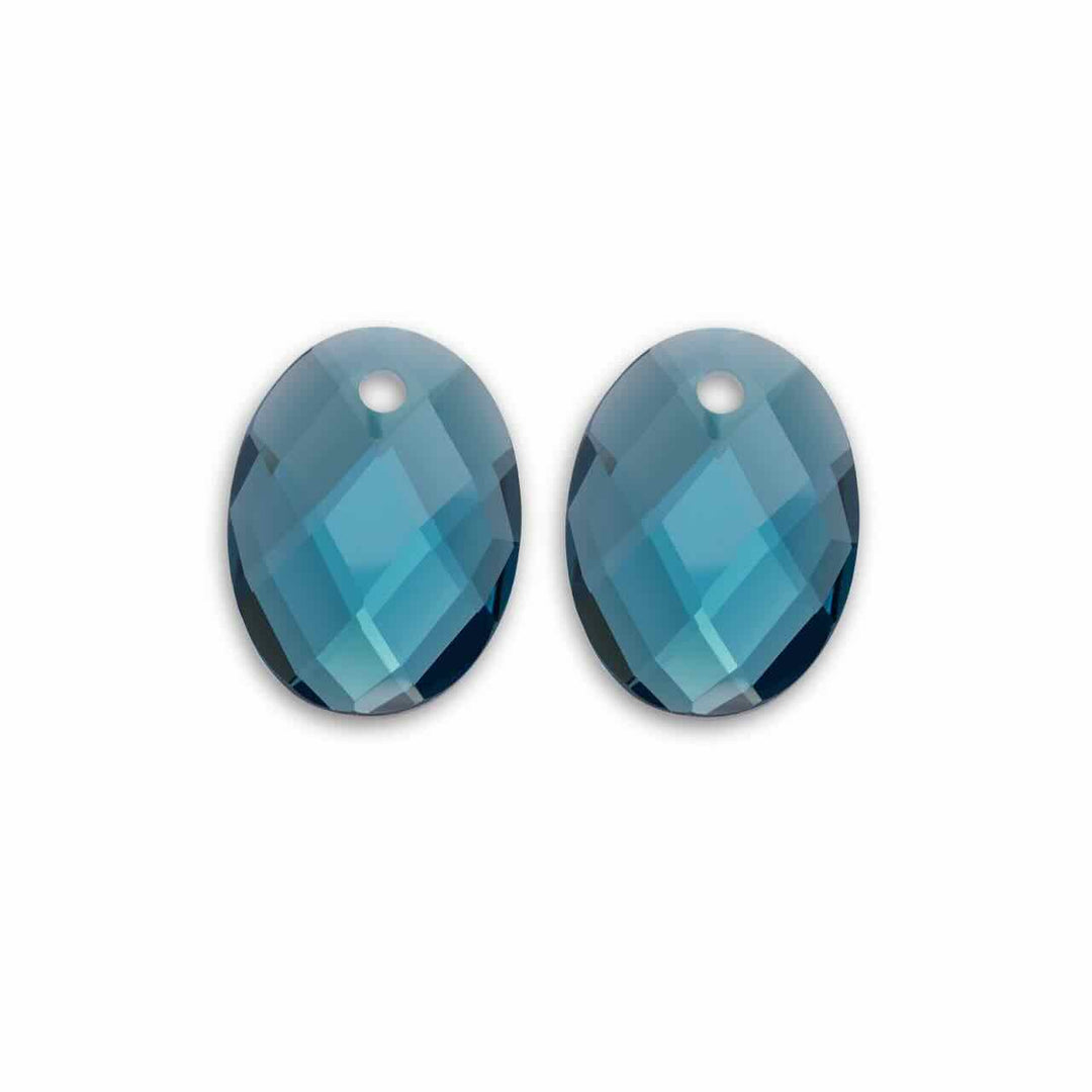 sparkling jewels hangers medium oval turquoise quartz