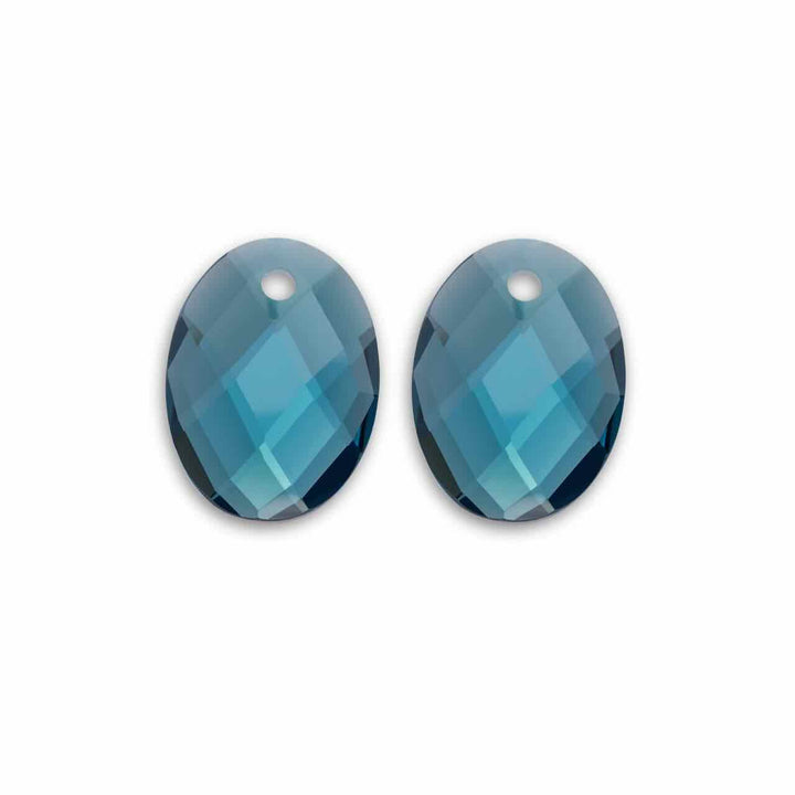 sparkling jewels hangers medium oval turquoise quartz