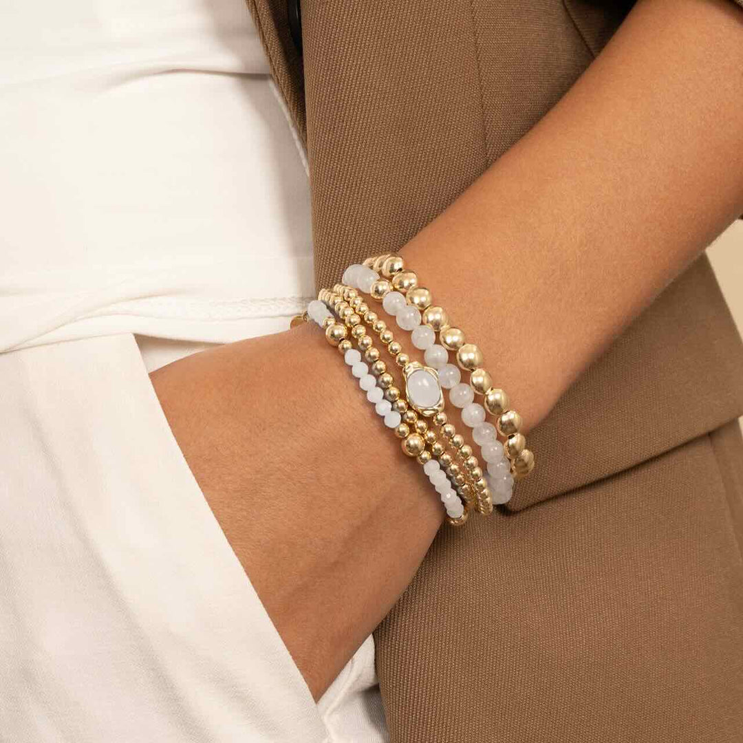 sparkling jewels flow armband moonstone