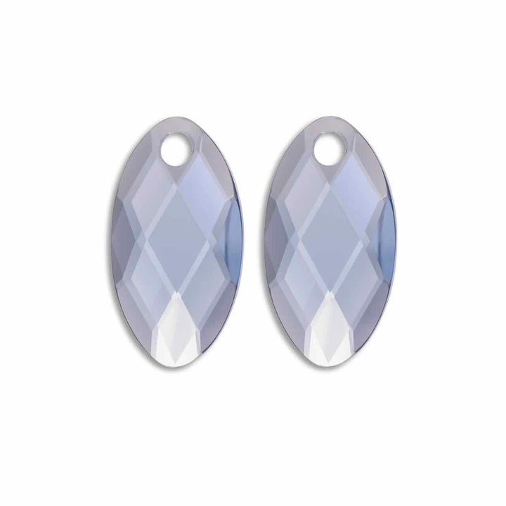 sparkling jewels leaf ice blue quartz