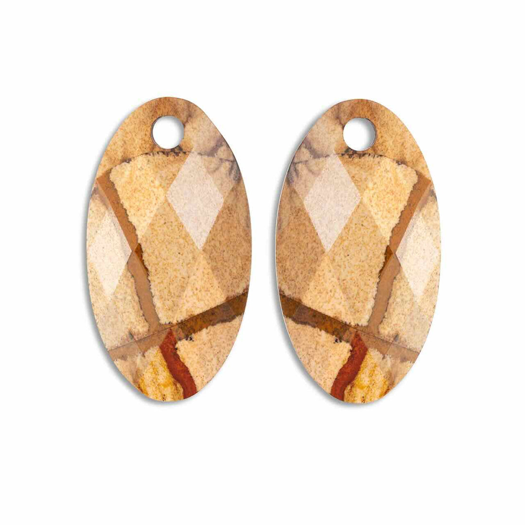 sparkling jewels hangers large leaf landscape jasper