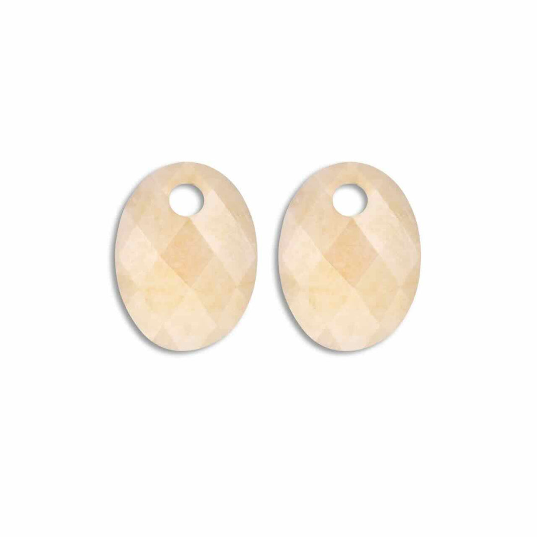 sparkling jewels hangers medium oval buttery jade