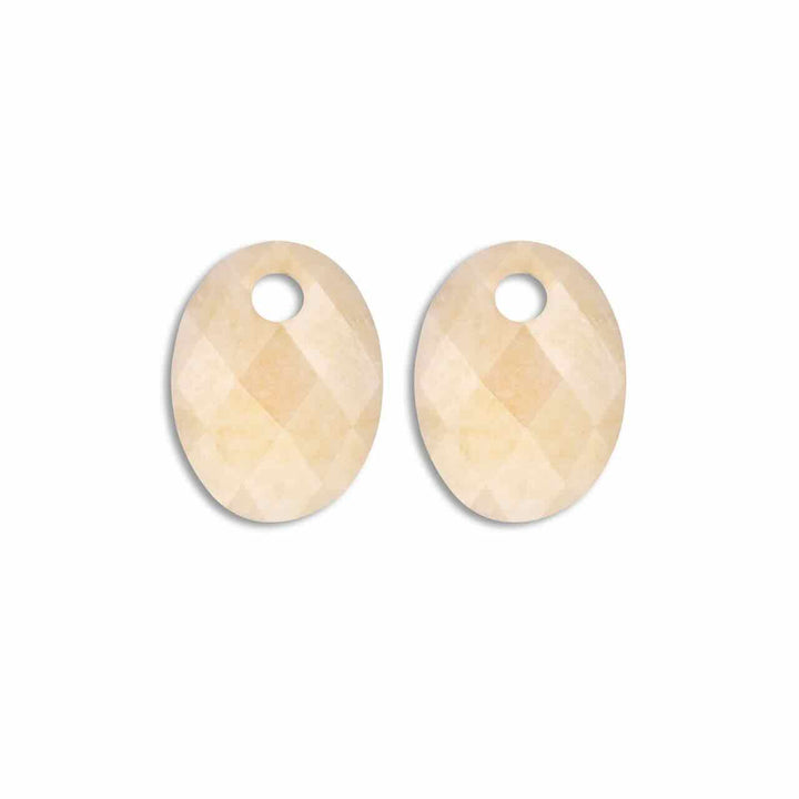 sparkling jewels hangers medium oval buttery jade