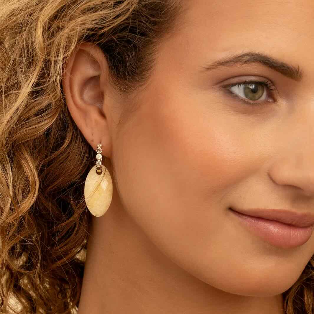 sparkling jewels hangers leaf buttery jade