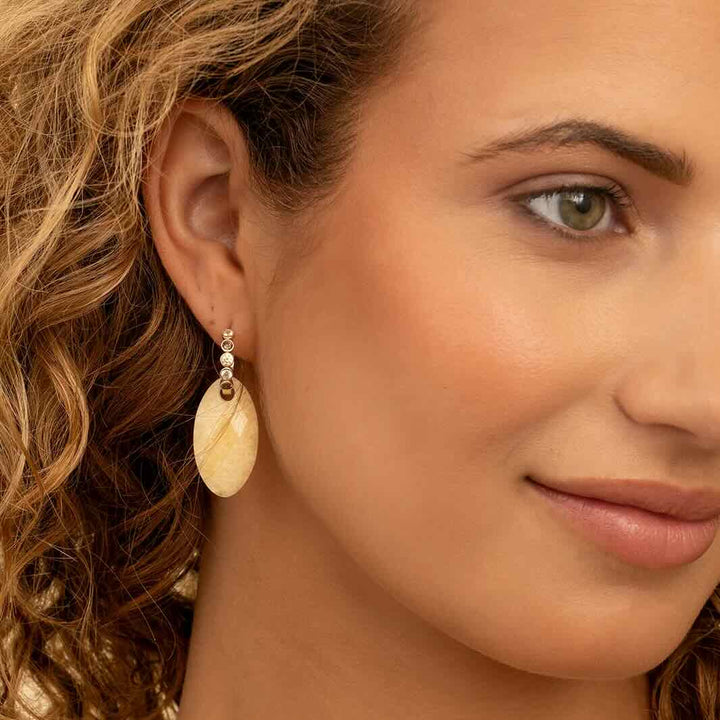 sparkling jewels hangers leaf buttery jade