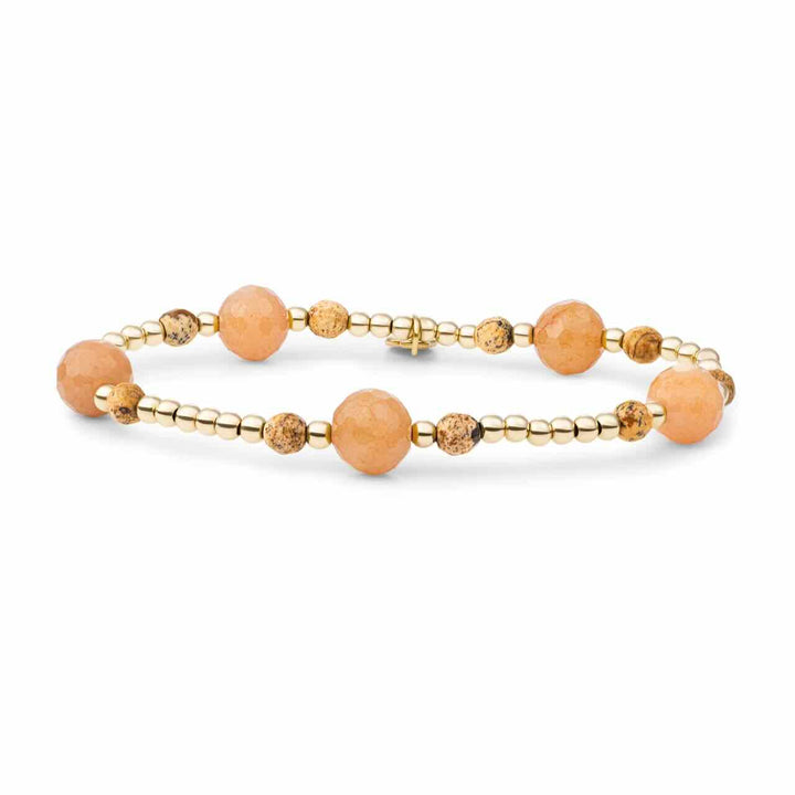 sparkling jewels armband multi gem amber
