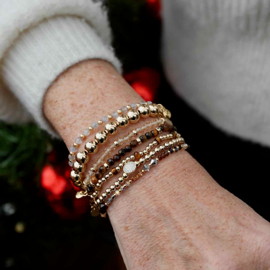 widaro armband pretty naturel sparkle