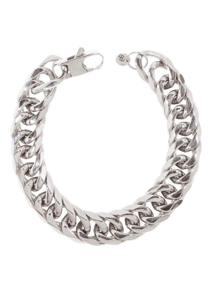 Ellen Beekmans armband grove schakel zilver