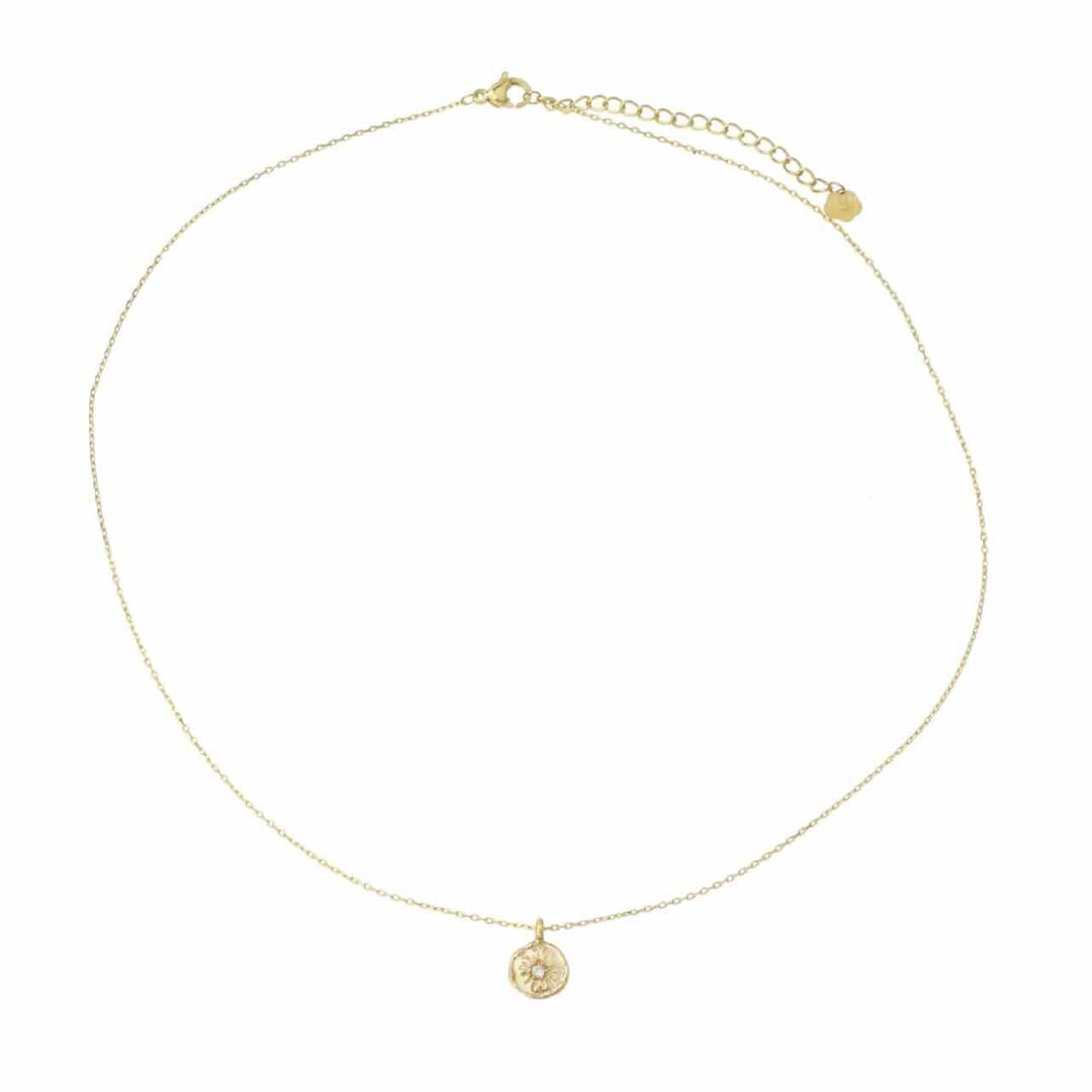 Rose & Camellia ketting sunny coin