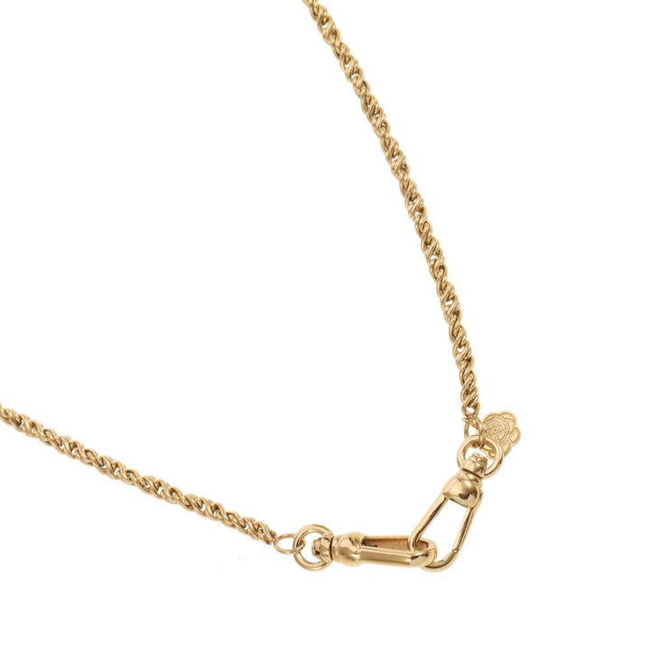 Rose & Camellia braid chain