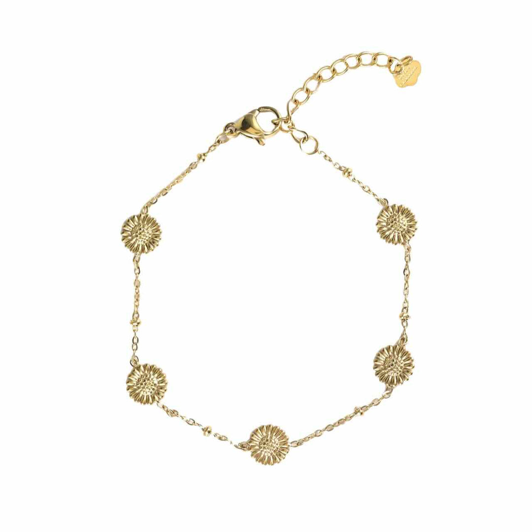 Rose & Camellia armband sweet sunflower