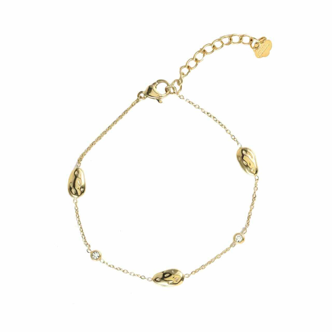 Rose & Camellia armband organic glow