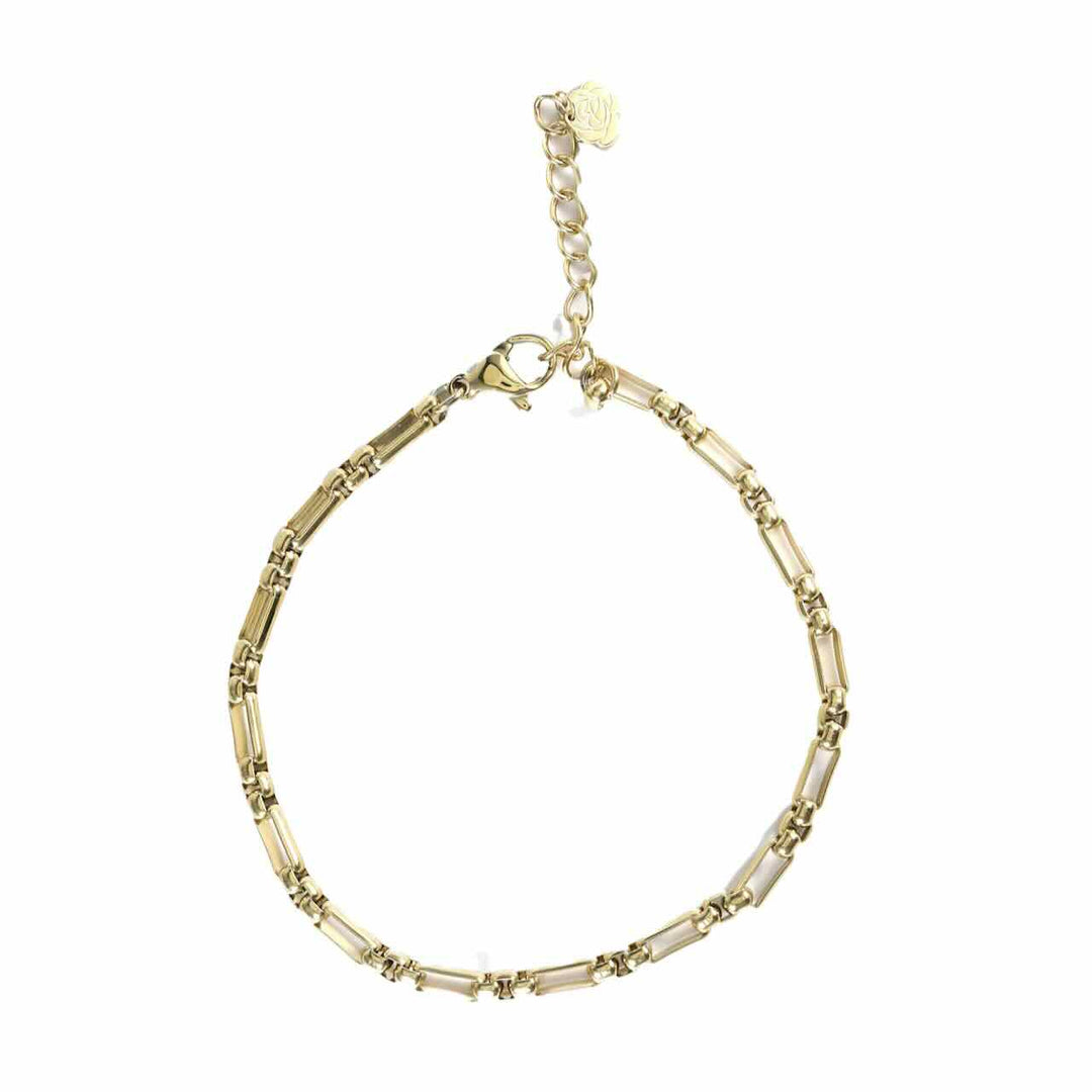 Rose & Camellia armband goldline