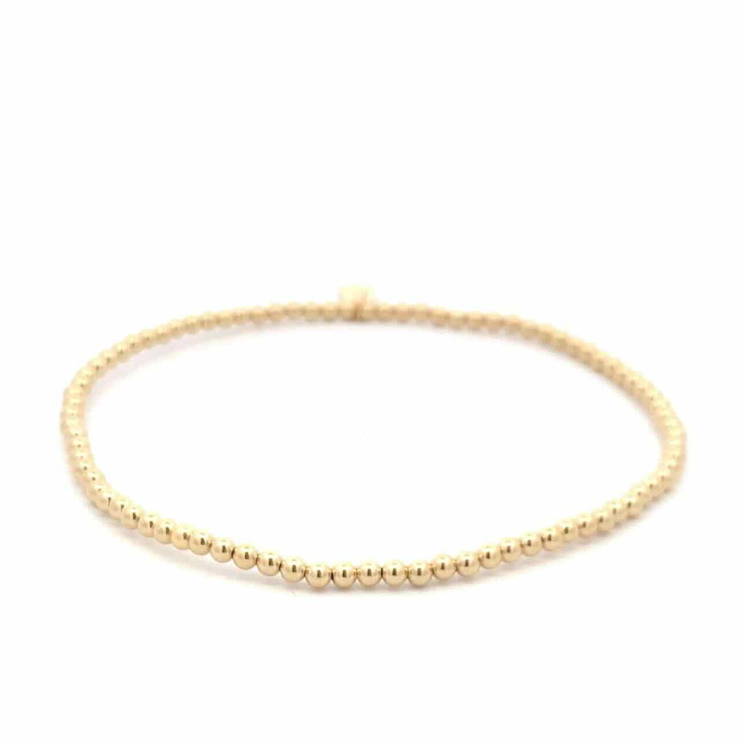 Pscallme enkelband basic gold coloured 3mm