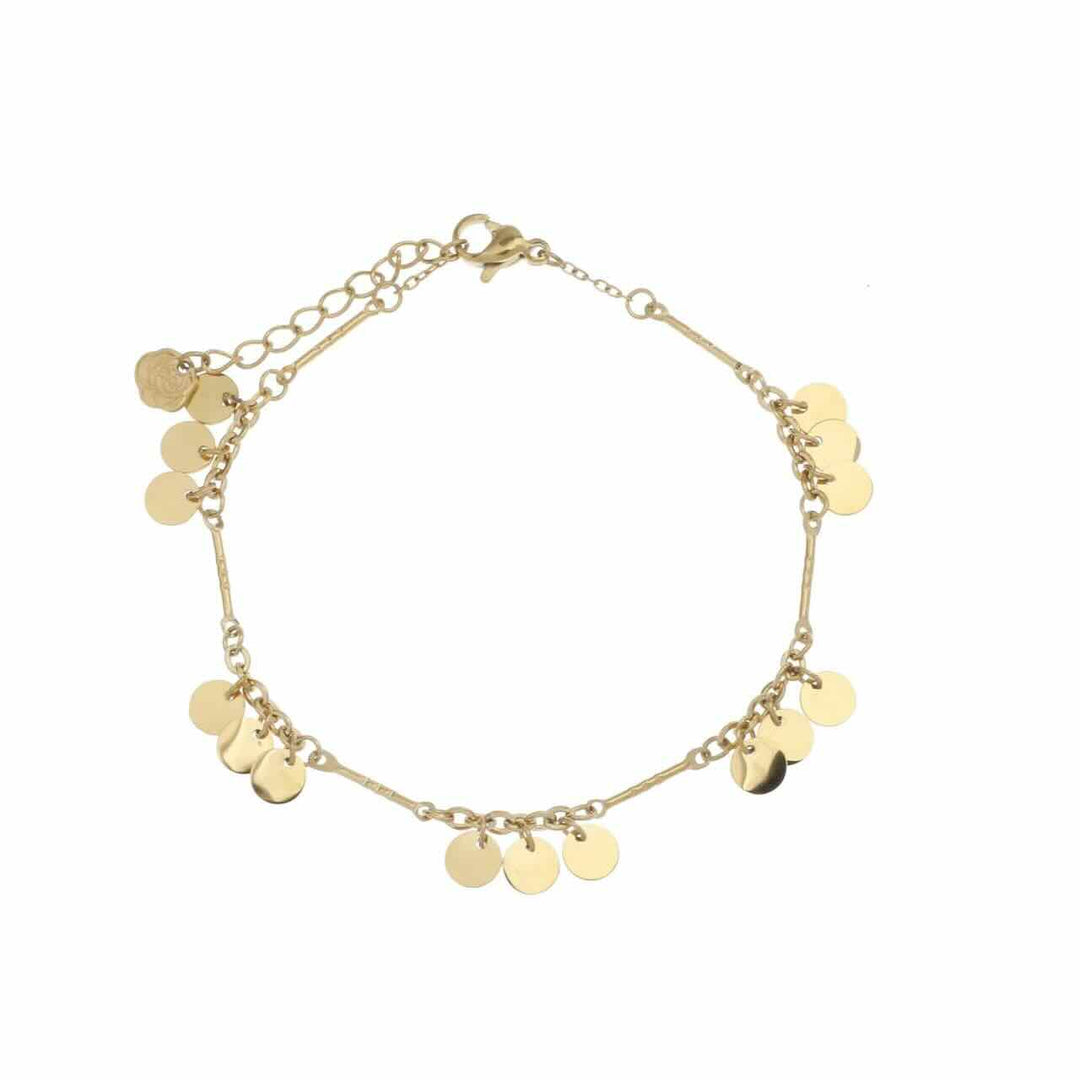 Rose & Camellia armband lovely coins