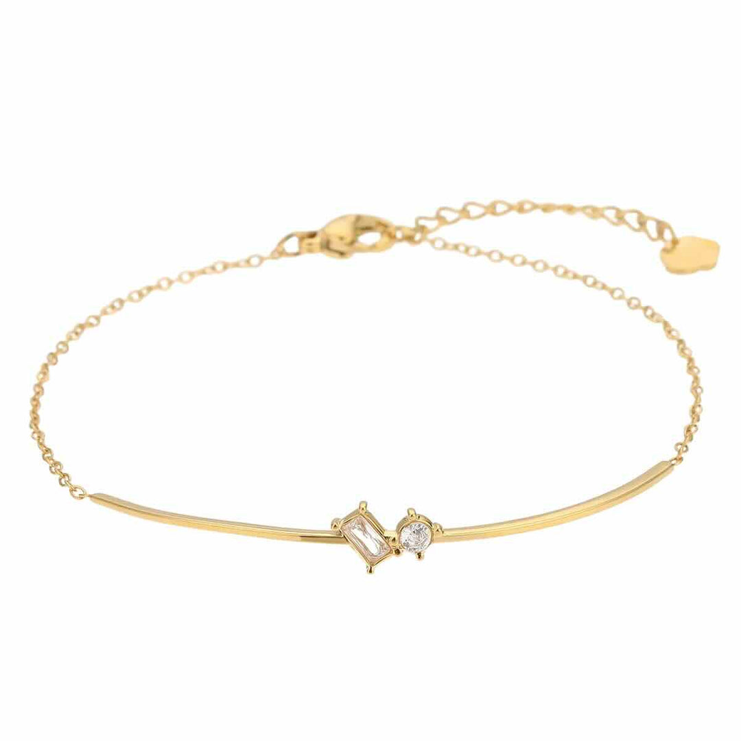 Rose & Camellia small bangle sparkle