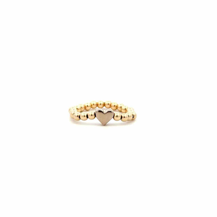 pscallme ring heart small gold