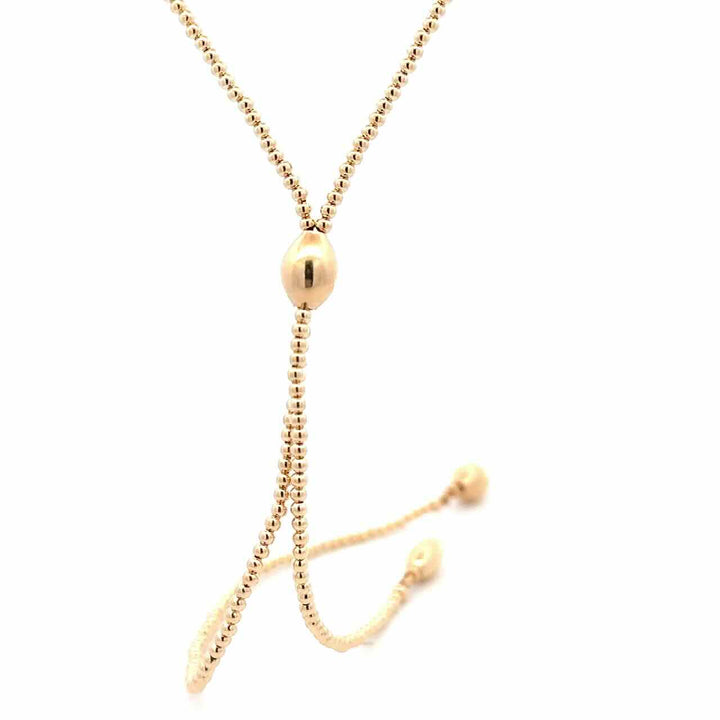 Pscallme ketting lina drop gold coloured