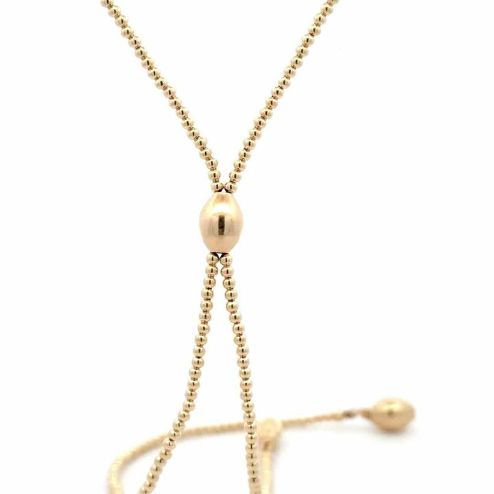 Pscallme ketting lina drop gold coloured