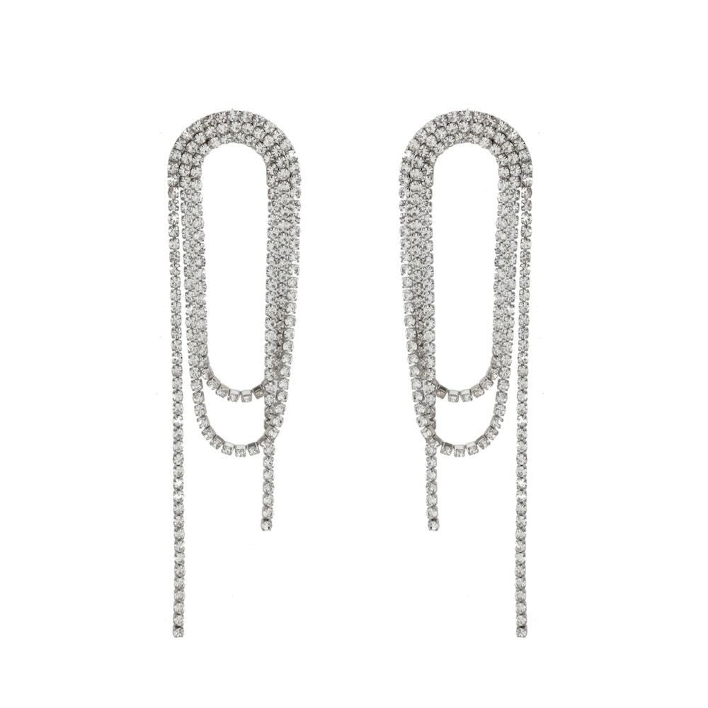 Rose & Camellia oorbellen sparkle glam (kies goud/zilver)