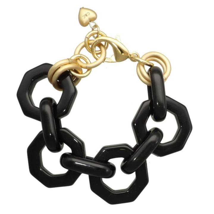 camps & camps armband hexagon bold black