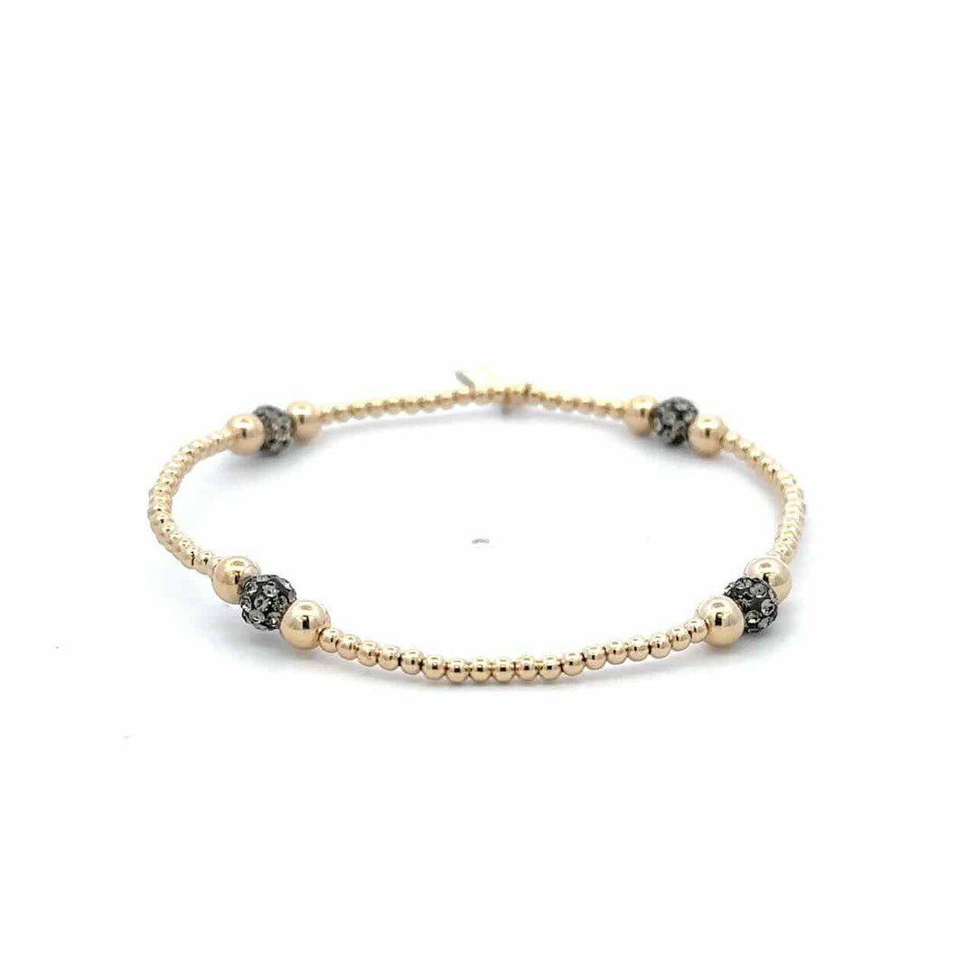 pscallme armband dot four 2mm grey gold