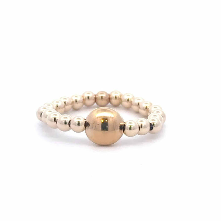 pscallme ring flat one small 3 mm gold