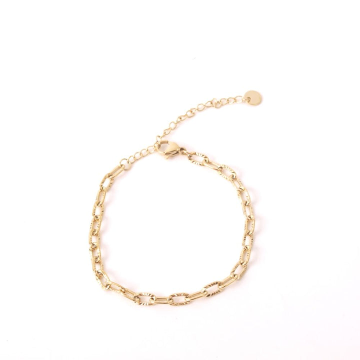 armband schakel (gold/silver)