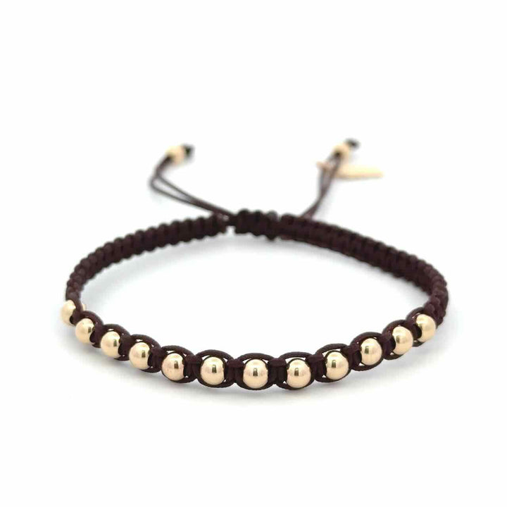 pscallme armband mexico cord 4mm brown