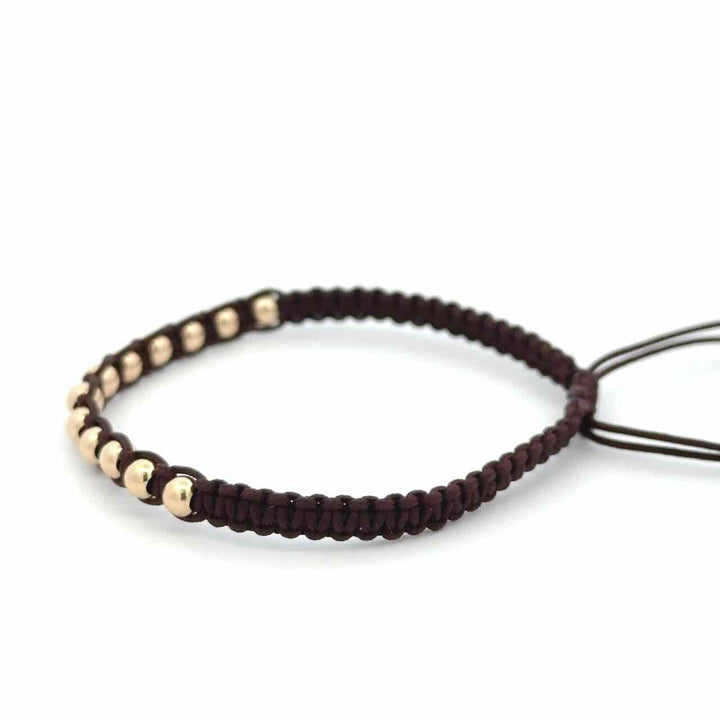 pscallme armband mexico cord 4mm brown