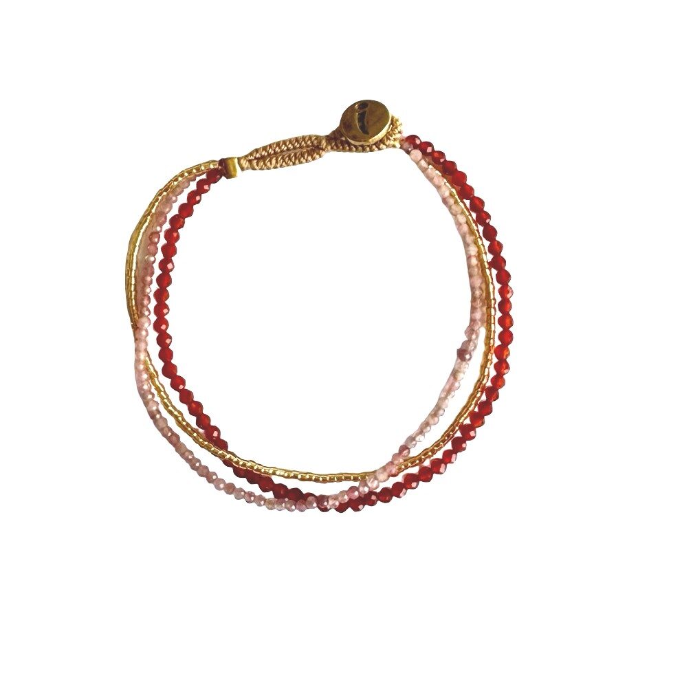 ibu jewels armband lulu dua mix orange
