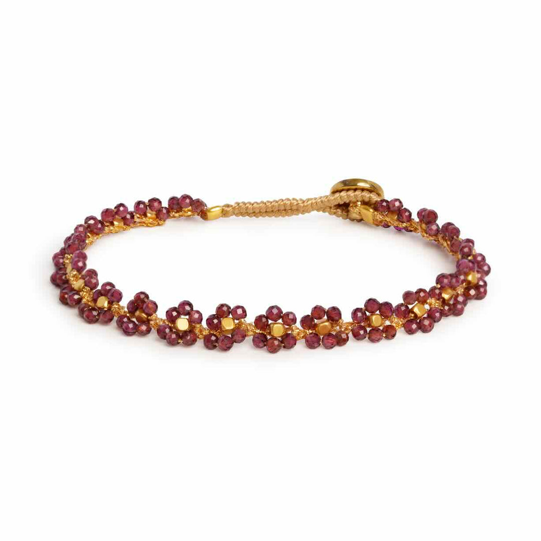 ibu jewels armband lulu stone flower