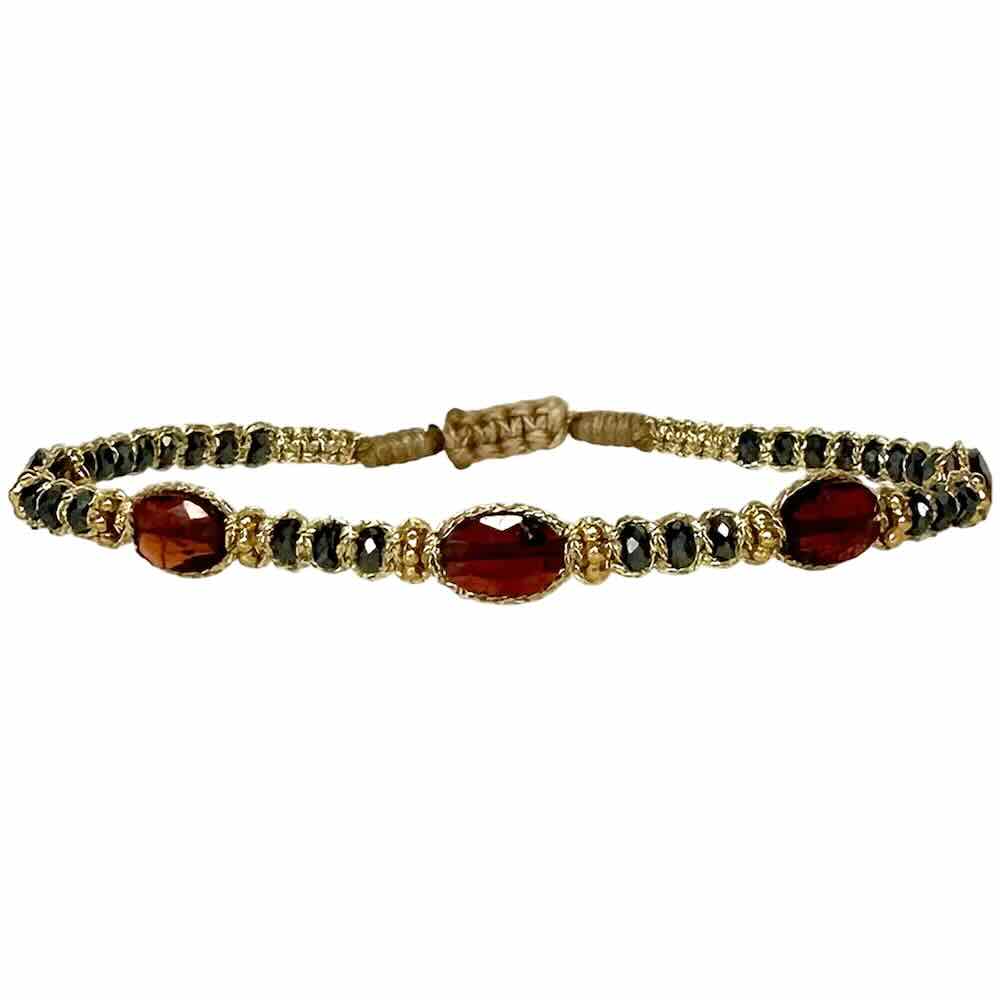 leju armband aura bordeaux grey