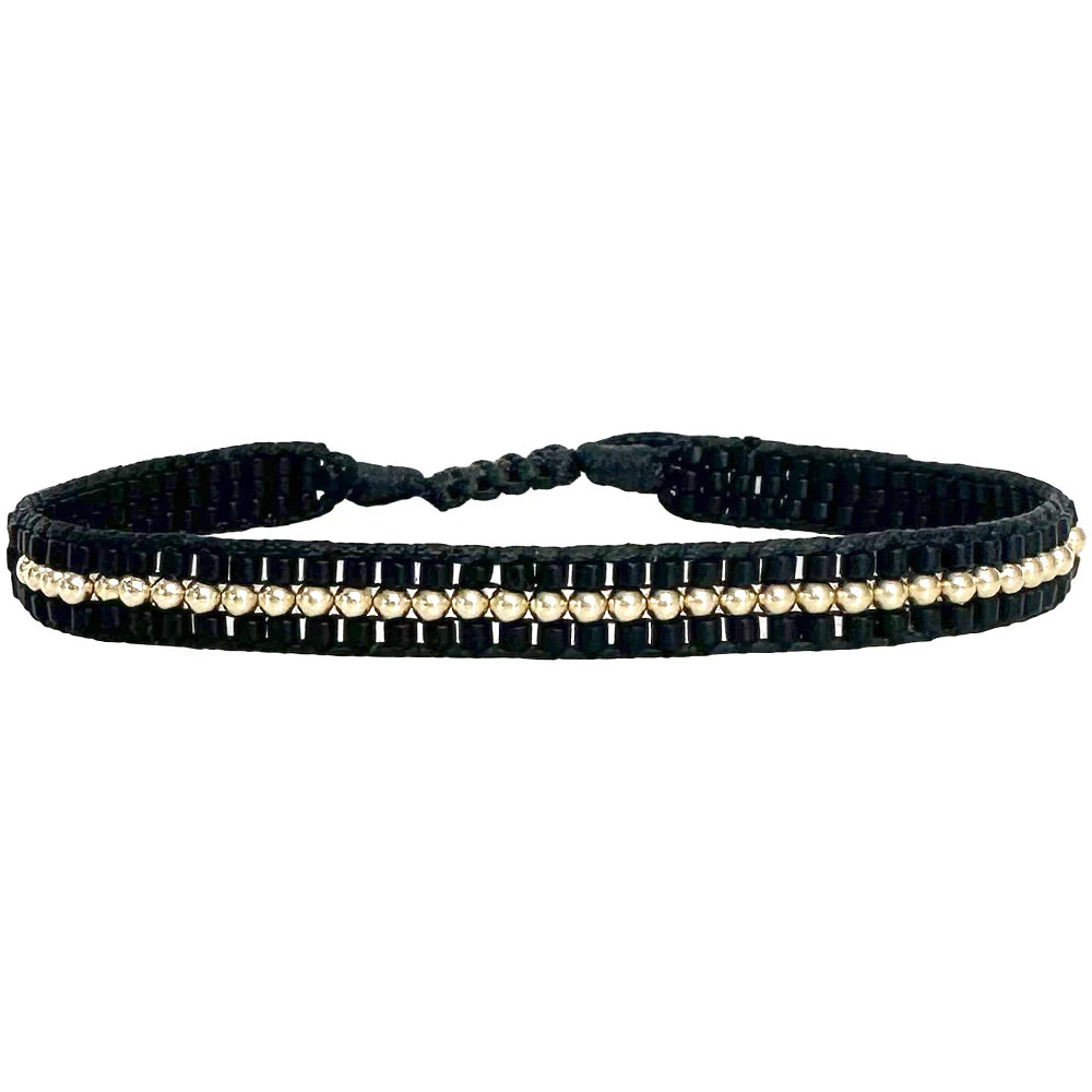 leju armband ava black gold