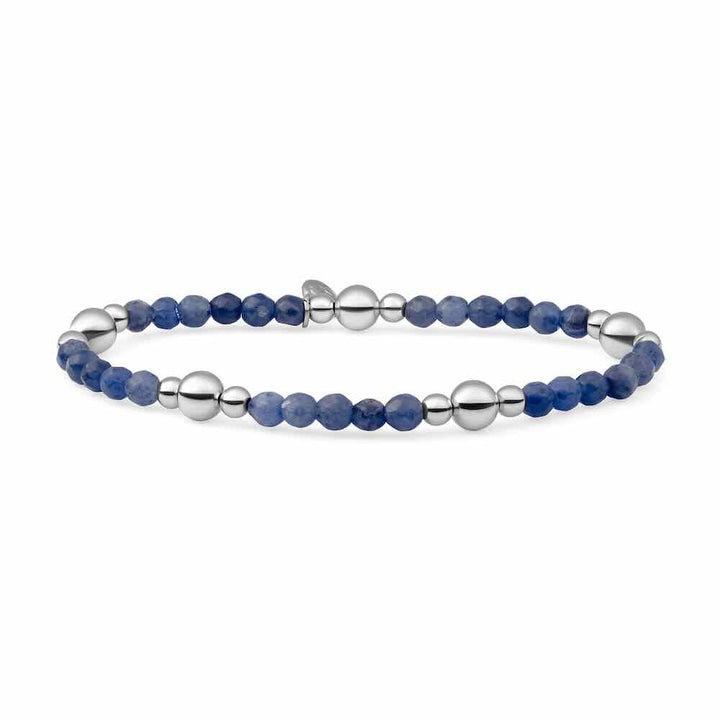 sparkling jewels armband bold mix sodalite zilver