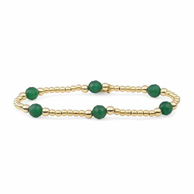 sparkling jewels armband reverse bold mix green onyx