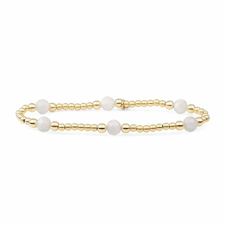 sparkling jewels armband reverse bold mix moonstone (kies je kleur)