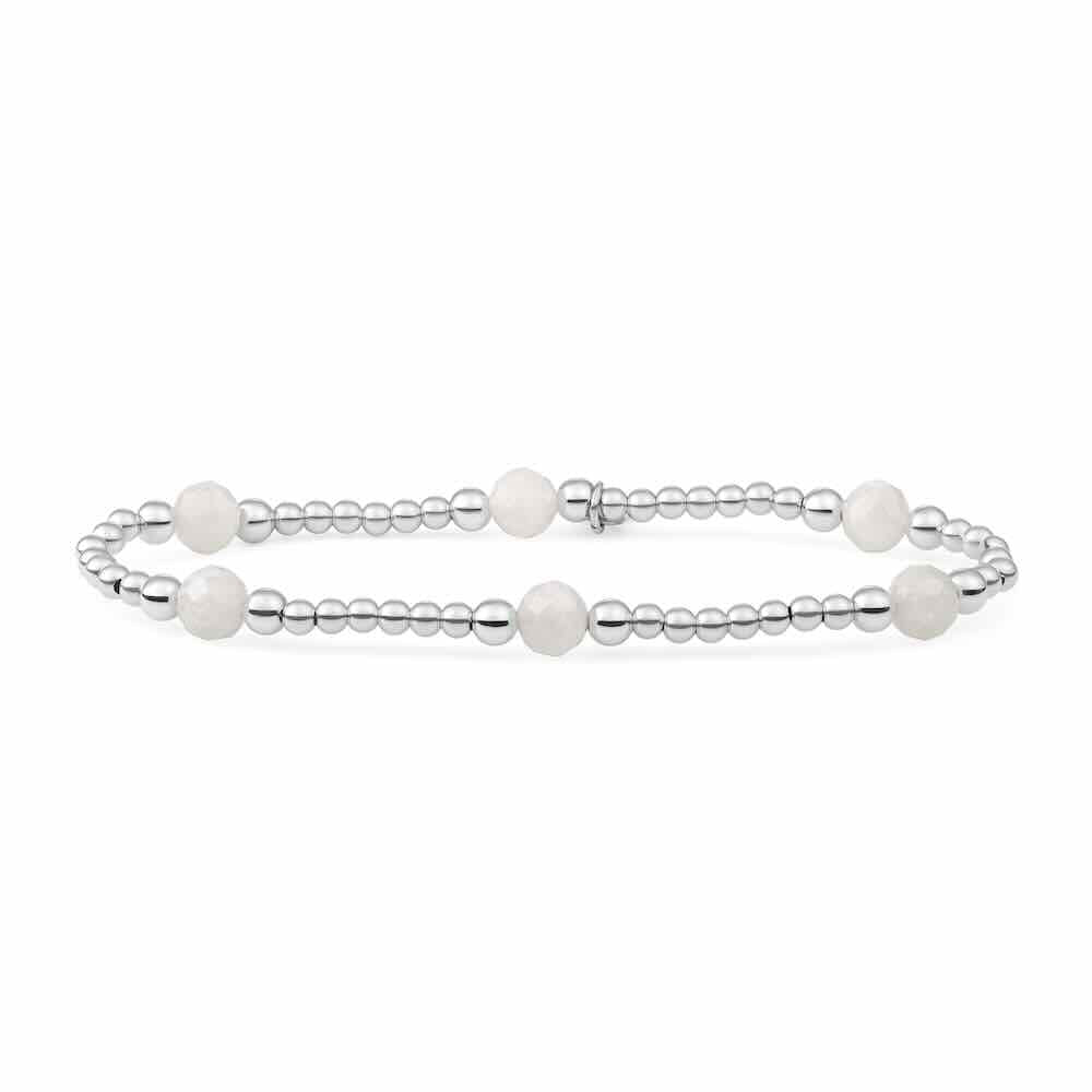 sparkling jewels armband reverse bold mix moonstone (kies je kleur)