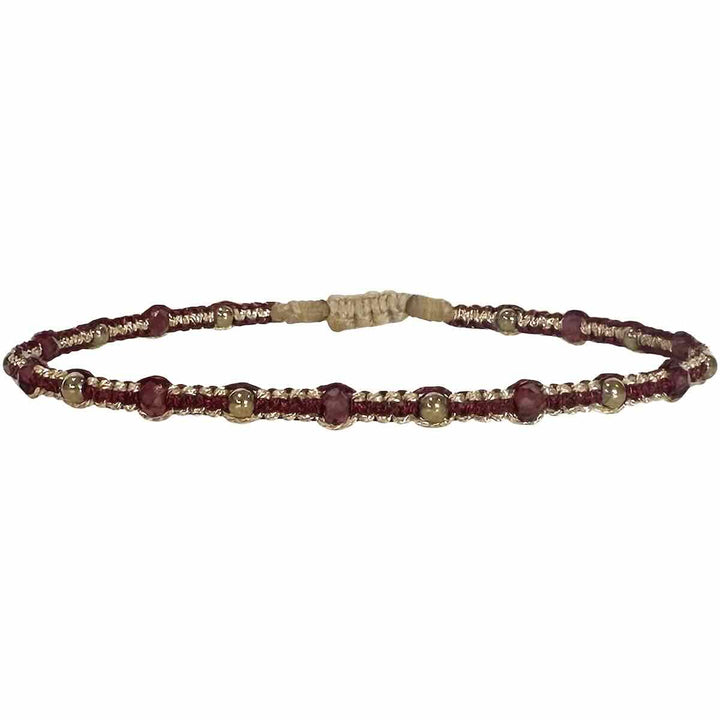 leju armband stonesand aubergine