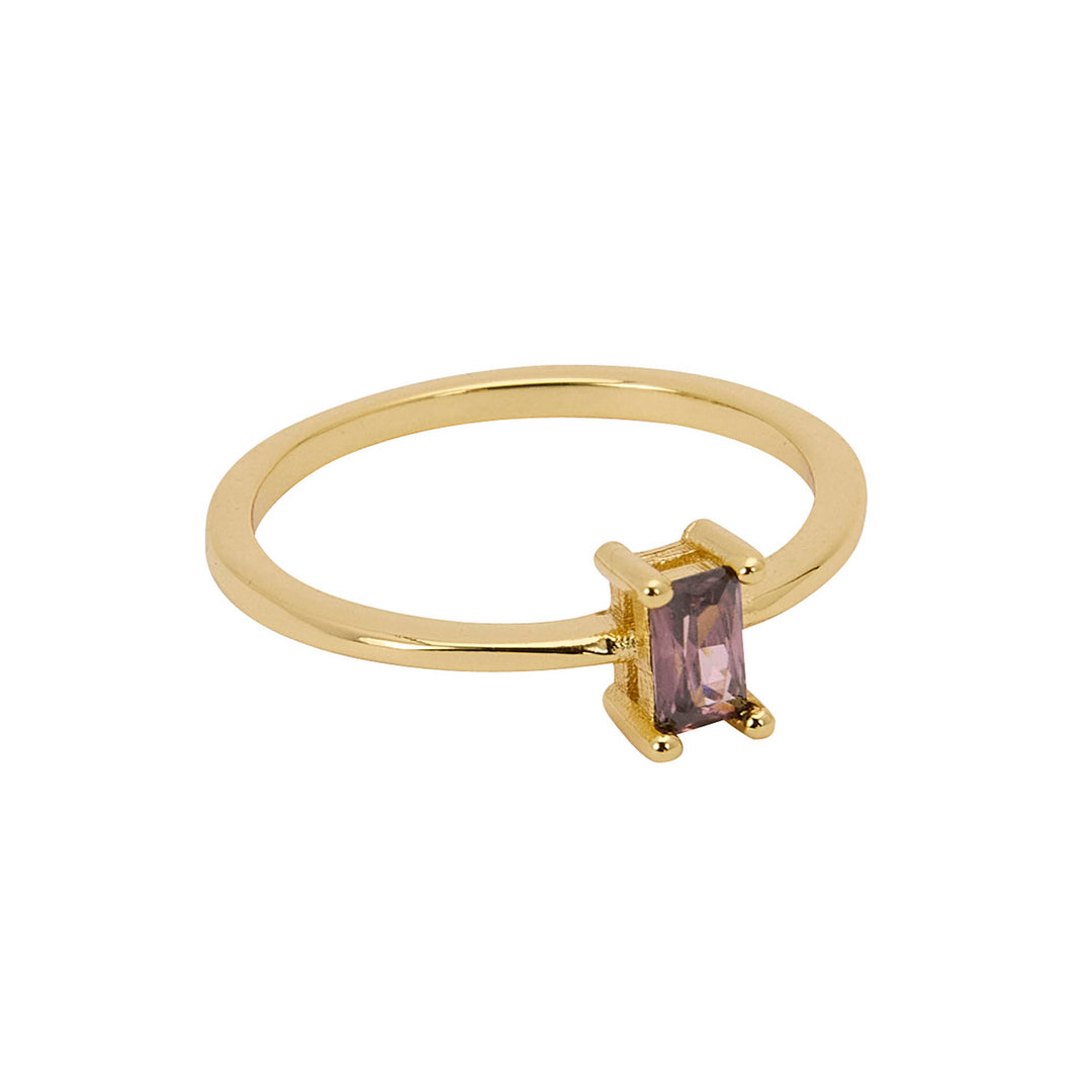 Une A Une ring tini amethist