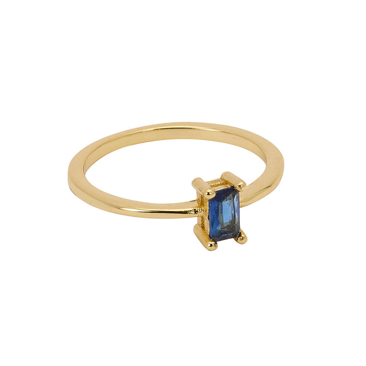 Une a Une ring Tini saphir