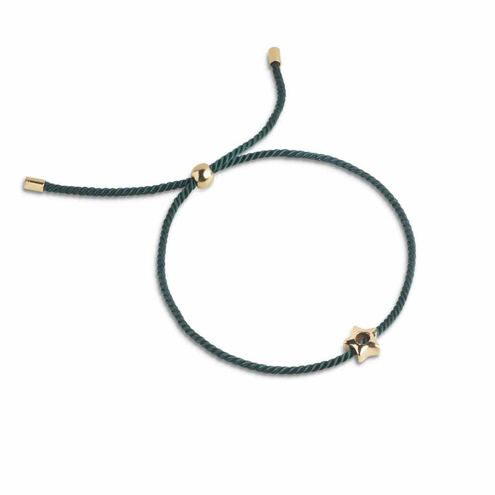 enamel armband tokens petrol/green solid