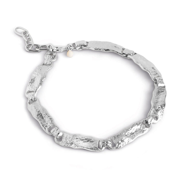 enamel armband melvina zilver