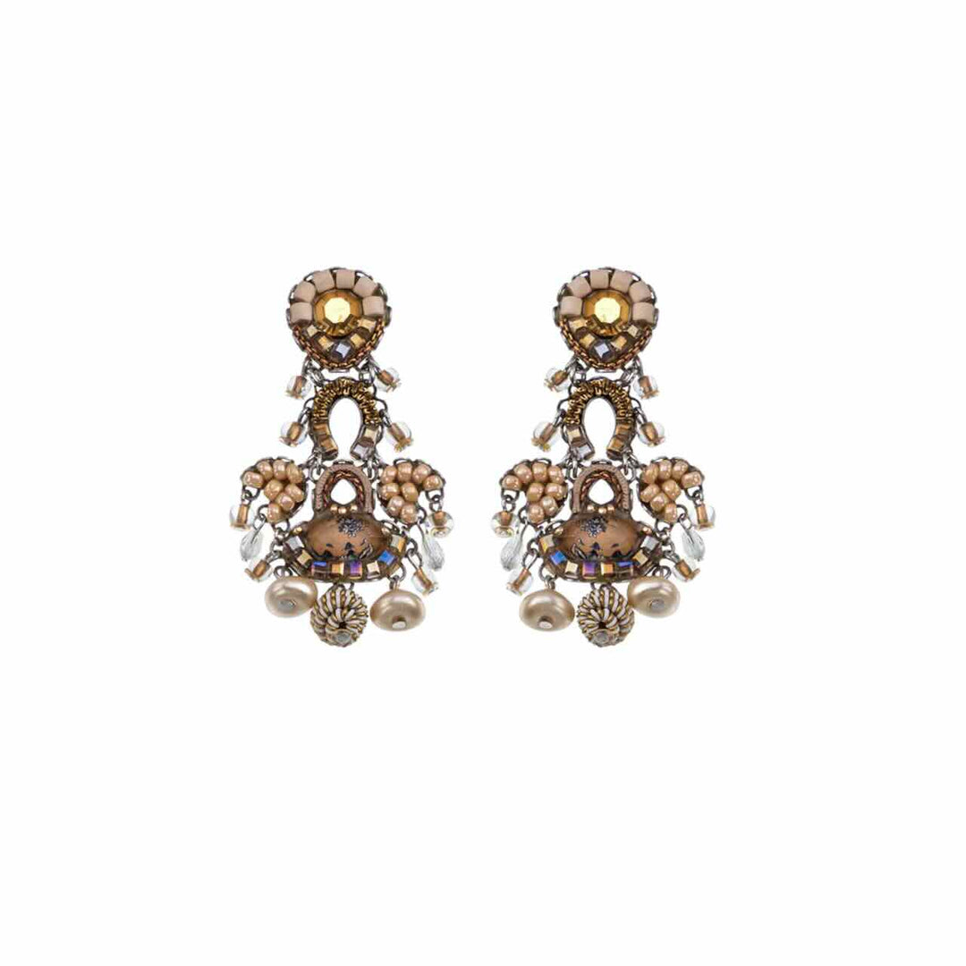 ayala bar oorbellen drops of gold set dolce