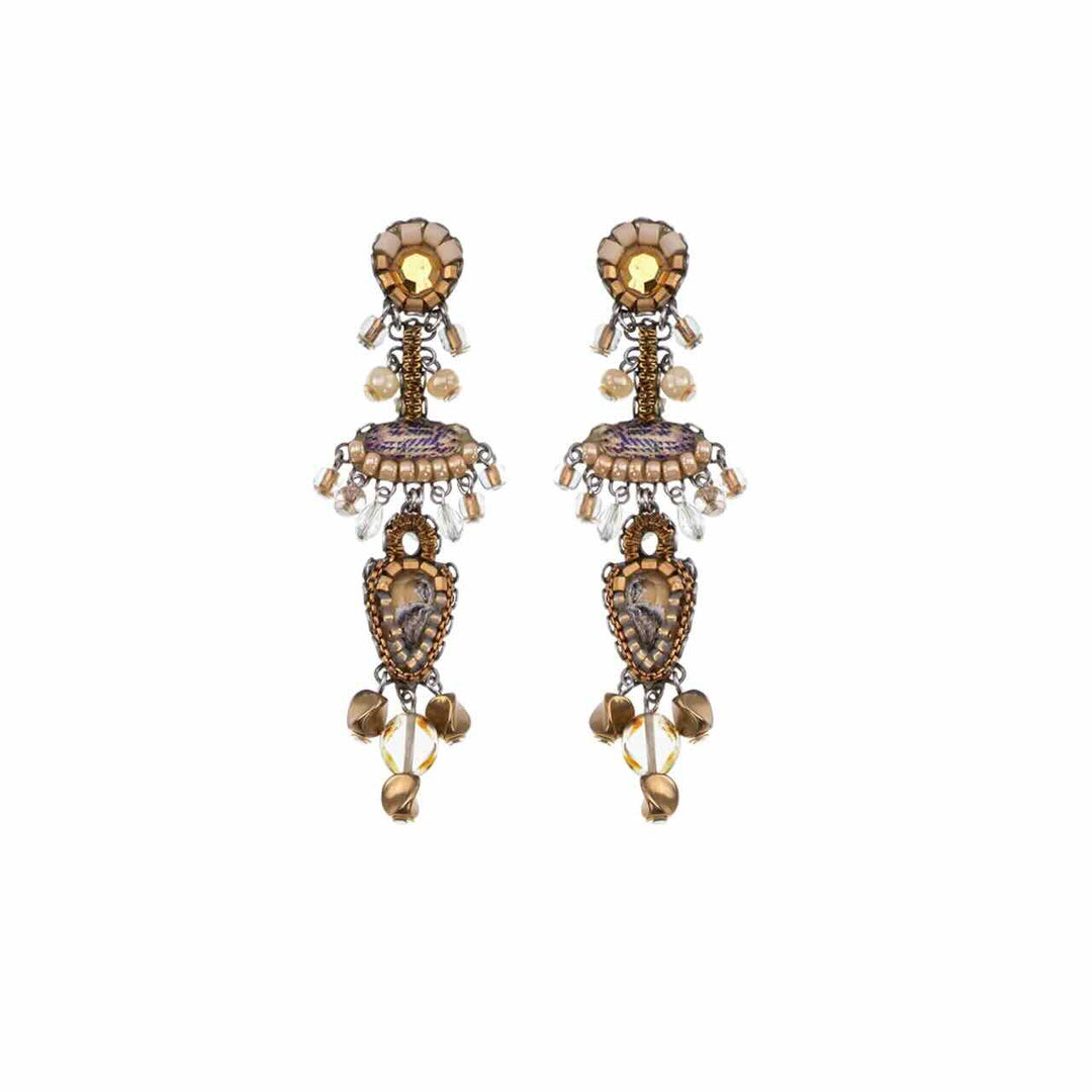 ayala bar oorbellen drops of gold set serenita