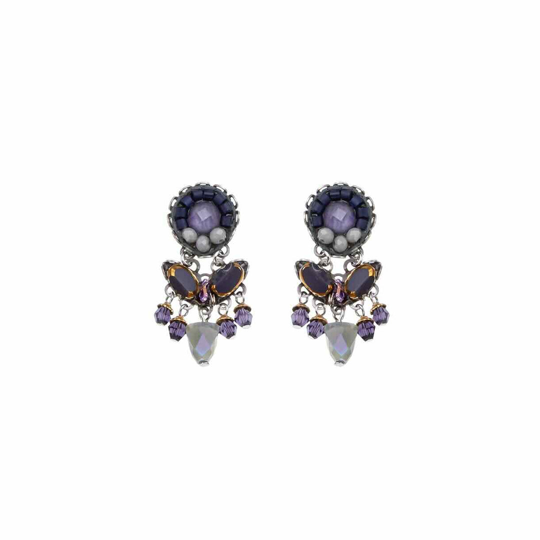 ayala bar oorbellen purple passion set don